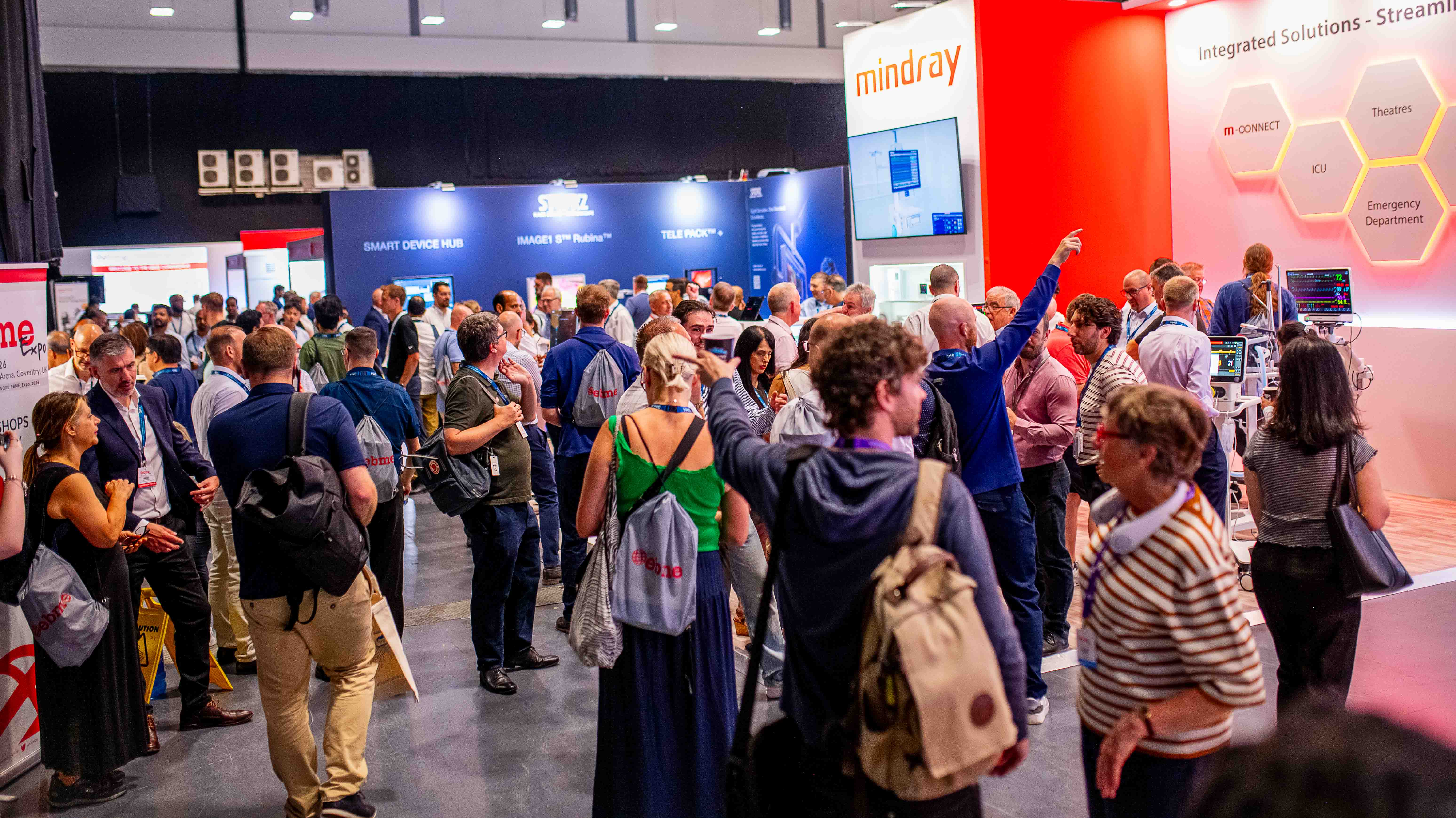 EBME Expo exhibition floor