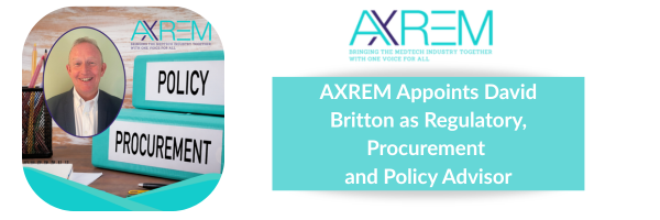 AXREM: Appointment of David Britton as Regulatory, Procurement and Policy Advisor